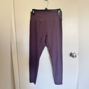 BuffBunny Ribbed Leggings - Plum